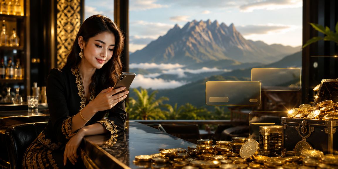 Pemain Sabah bermain jackpot kasino mudah alih fly99 dari telefon pintar mereka